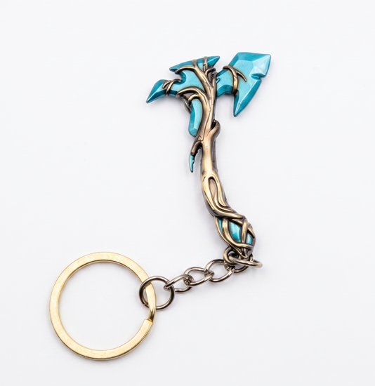 Gaias Vengence Axe Keychain