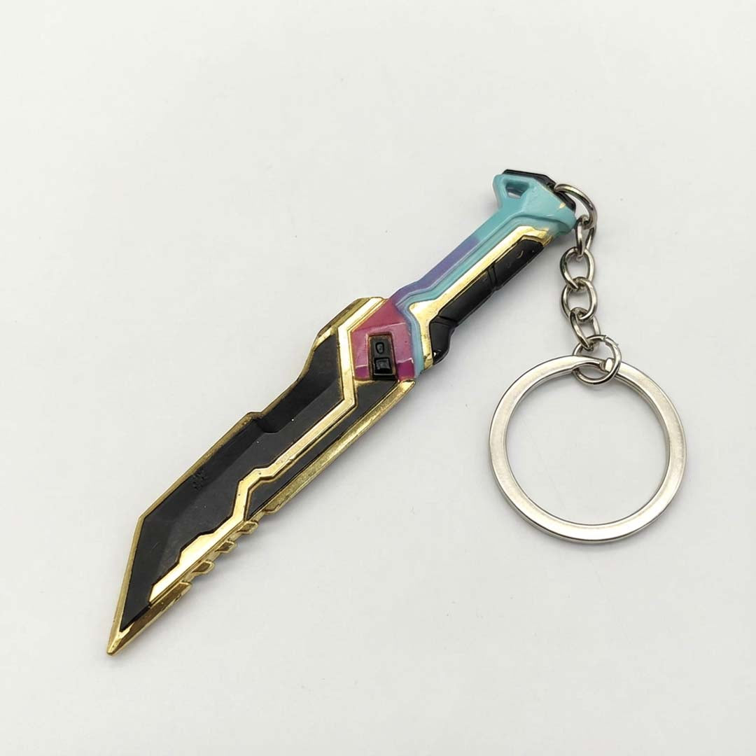 Glitchpop Dagger Keychain